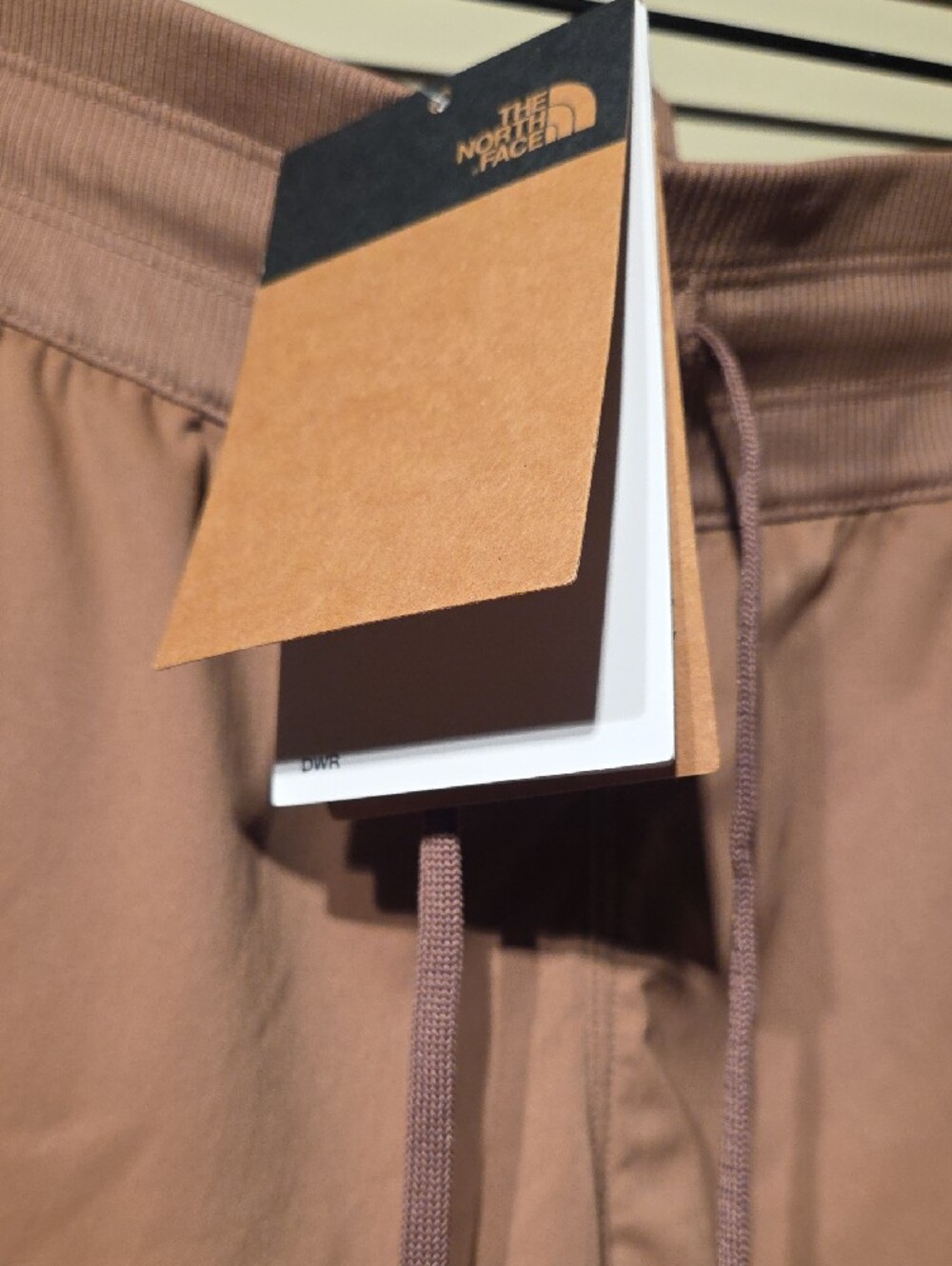 The North Face Women Tan Hybrid Drawstring Shorts - Picture 2 of 8